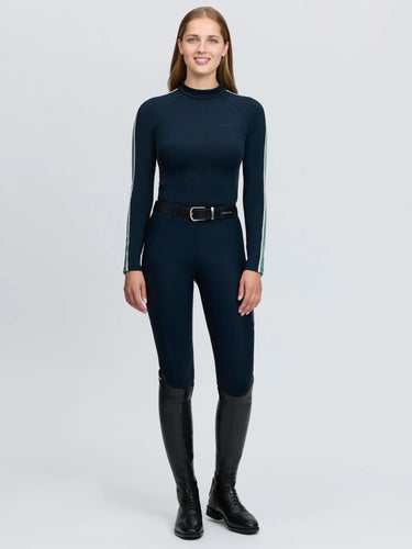 LeMieux Ladies Navy Talia High Neck Base Layer Navy| Online For Equine