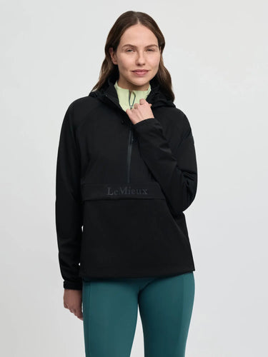 LeMieux Ladies Perri Half Zip Waterproof Jacket Black| Online For Equine