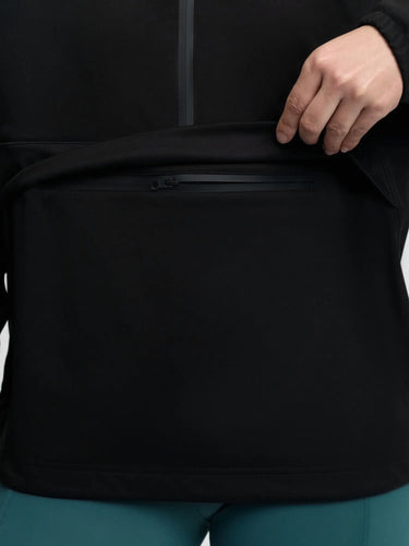 LeMieux Ladies Perri Half Zip Waterproof Jacket Black| Online For Equine