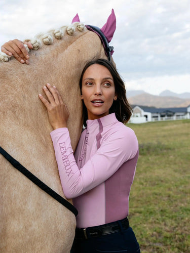 LeMieux Ladies Philippa Mesh Long Sleeve Base Layer Fondant| Online For Equine