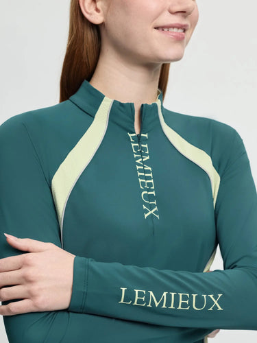 LeMieux Ladies Philippa Mesh Long Sleeve Base Layer Jungle| Online For Equine