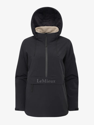 LeMieux Ladies Phoebe Half Zip Waterproof Anorak Black| Online For Equine