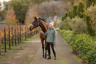 LeMieux Ladies Phoebe Half Zip Waterproof Anorak Rosemary| Online For Equine