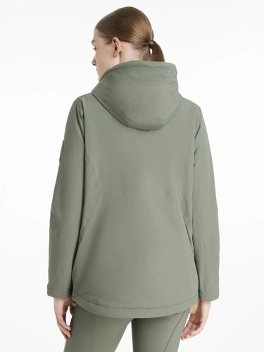 LeMieux Ladies Phoebe Half Zip Waterproof Anorak Rosemary| Online For Equine