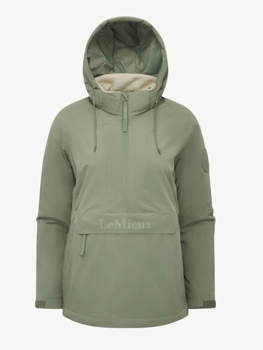 LeMieux Ladies Phoebe Half Zip Waterproof Anorak Rosemary| Online For Equine