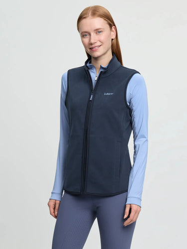 LeMieux Ladies Roberta Fleece Gilet Navy| Online For Equine