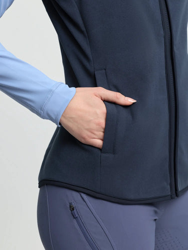 LeMieux Ladies Roberta Fleece Gilet Navy| Online For Equine