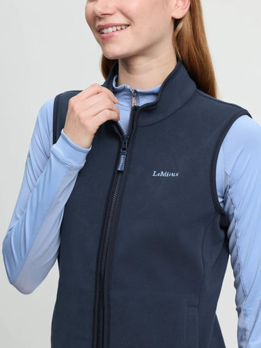 LeMieux Ladies Roberta Fleece Gilet Navy| Online For Equine