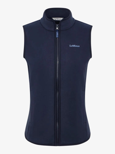 LeMieux Ladies Roberta Fleece Gilet Navy| Online For Equine
