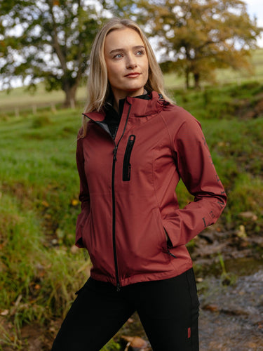 LeMieux Ladies Russet Athena Waterproof Lightweight Jacket Russet| Online For Equine