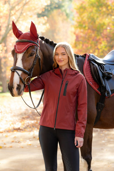 LeMieux Ladies Russet Athena Waterproof Lightweight Jacket Russet| Online For Equine