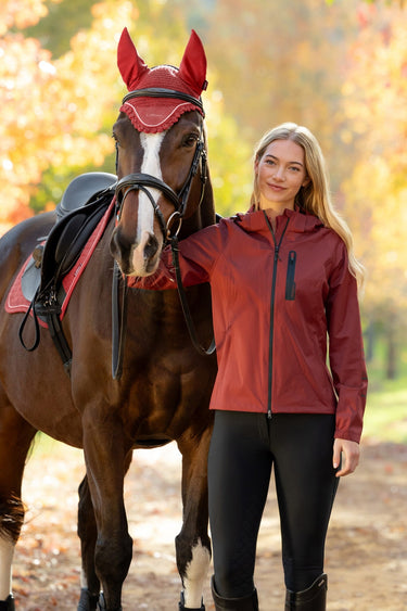 LeMieux Ladies Russet Athena Waterproof Lightweight Jacket Russet| Online For Equine