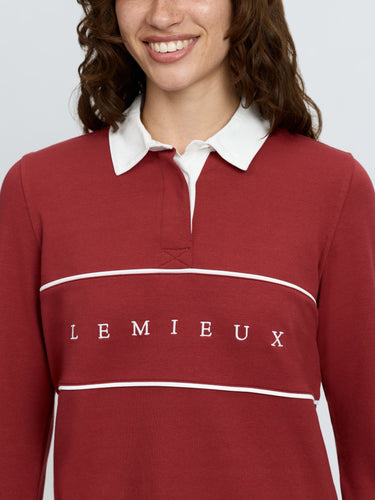 LeMieux Ladies Russet Rochelle Rugby Shirt Russet| Online For Equine