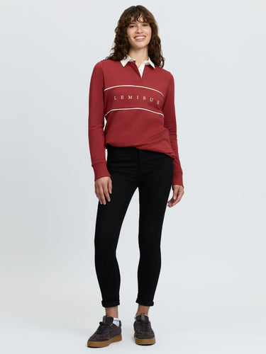 LeMieux Ladies Russet Rochelle Rugby Shirt Russet| Online For Equine