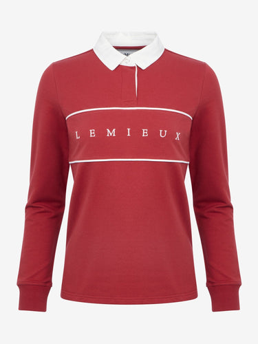 LeMieux Ladies Russet Rochelle Rugby Shirt Russet| Online For Equine