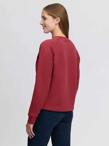 LeMieux Ladies Russet Vida Varsity Crew Neck Sweat Russet| Online For Equine