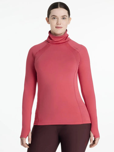 LeMieux Ladies Sara Snood Base Layer Cranberry| Online For Equine