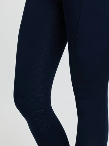 LeMieux Ladies Simone Cross Over Half Seat Pull On Navy| Online For Equine