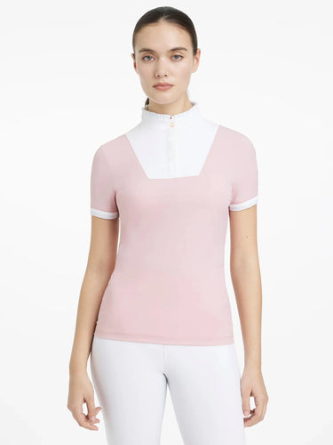 LeMieux Ladies Sophia Short Sleeve Pleated Show Shirt Blossom| Online For Equine