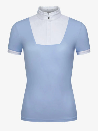LeMieux Ladies Sophia Short Sleeve Pleated Show Shirt Mist| Online For Equine