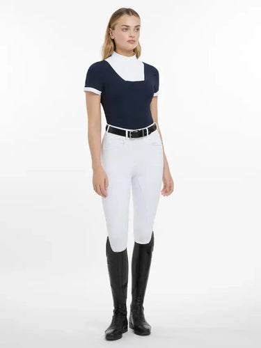 LeMieux Ladies Sophia Short Sleeve Show Shirt Navy| Online For Equine