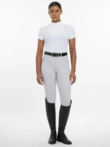 LeMieux Ladies Sophia Short Sleeve Show Shirt White| Online For Equine