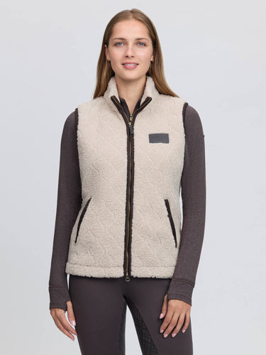LeMieux Ladies Stone Heritage Borg Gilet Stone| Online For Equine