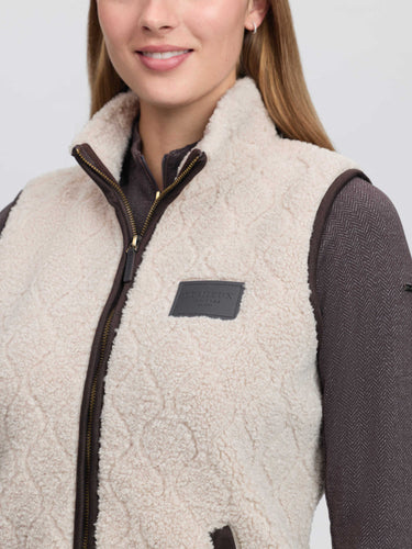 LeMieux Ladies Stone Heritage Borg Gilet Stone| Online For Equine