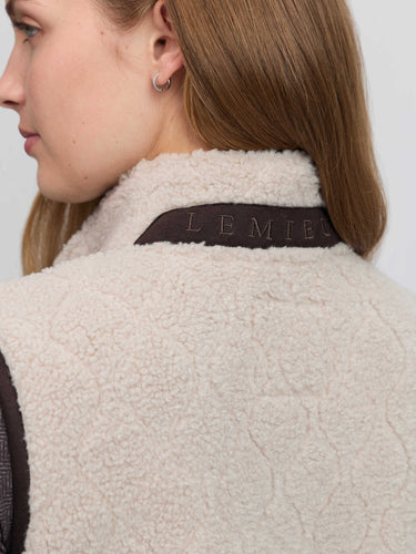 LeMieux Ladies Stone Heritage Borg Gilet Stone| Online For Equine