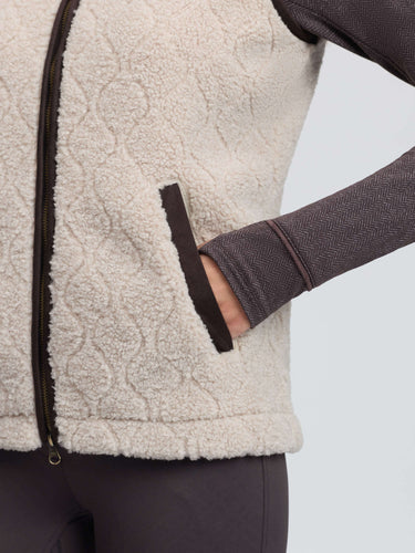 LeMieux Ladies Stone Heritage Borg Gilet Stone| Online For Equine