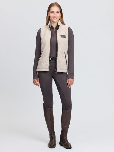 LeMieux Ladies Stone Heritage Borg Gilet Stone| Online For Equine