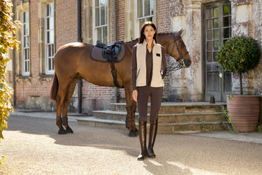 LeMieux Ladies Stone Heritage Borg Gilet Stone| Online For Equine