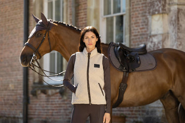 LeMieux Ladies Stone Heritage Borg Gilet Stone| Online For Equine
