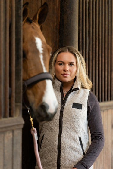 LeMieux Ladies Stone Heritage Borg Gilet Stone| Online For Equine