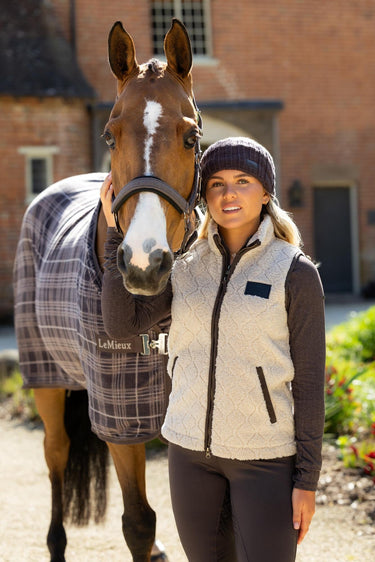 LeMieux Ladies Stone Heritage Borg Gilet Stone| Online For Equine