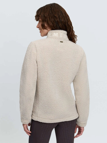 LeMieux Ladies Stone Heritage Borg Zip Through Jacket Stone| Online For Equine