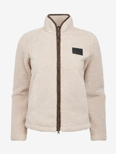 LeMieux Ladies Stone Heritage Borg Zip Through Jacket Stone| Online For Equine