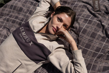 LeMieux Ladies Stone Heritage Quarter Zip Sweat Stone| Online For Equine
