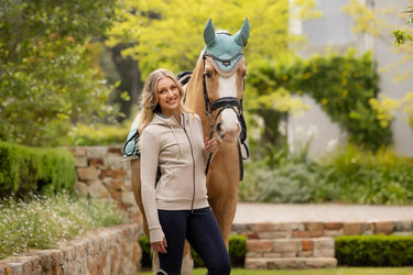 Buy LeMieux Ladies Tabi Tech Zip Through Hoodie Stone | Online for Equine