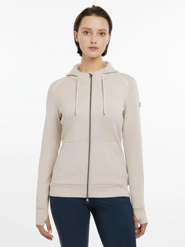 Buy LeMieux Ladies Tabi Tech Zip Through Hoodie Stone | Online for Equine
