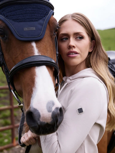 Buy LeMieux Ladies Tabi Tech Zip Through Hoodie Stone | Online for Equine