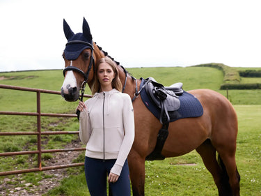Buy LeMieux Ladies Tabi Tech Zip Through Hoodie Stone | Online for Equine