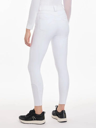 Buy LeMieux Ladies White Freya Pro Breeches | Online for Equine