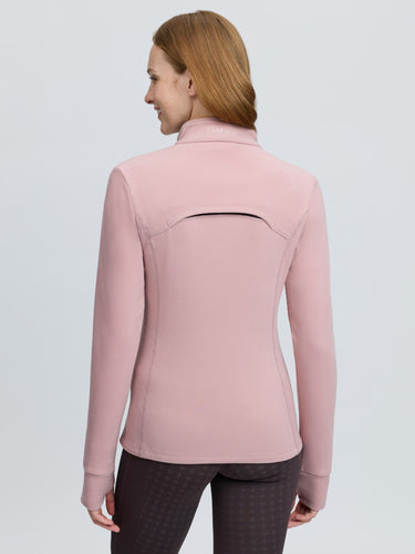 LeMieux Ladies Wild Rose Frances Quarter Zip Fleece Wild Rose| Online For Equine
