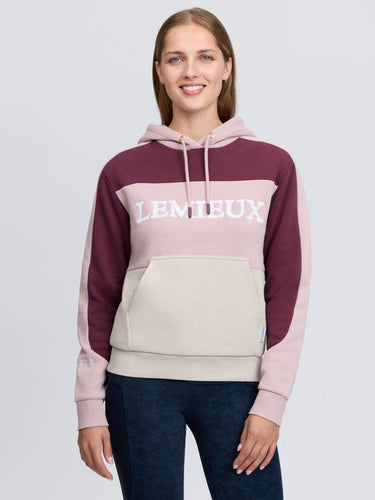 LeMieux Ladies Wild Rose Kadie Colour Block Hoodie Wild Rose| Online For Equine