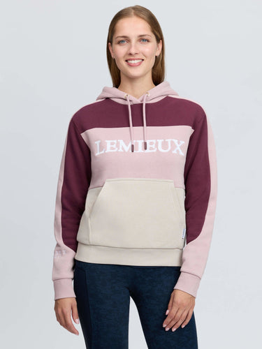 LeMieux Ladies Wild Rose Kadie Colour Block Hoodie Wild Rose| Online For Equine