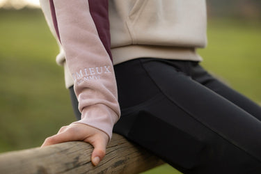 LeMieux Ladies Wild Rose Kadie Colour Block Hoodie Wild Rose| Online For Equine