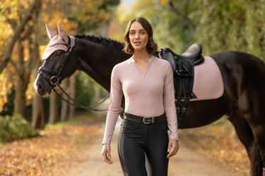 LeMieux Ladies Wild Rose Lisa Long Sleeve Base Layer Wild Rose| Online For Equine