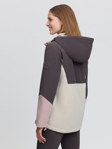 LeMieux Ladies Wild Rose Phoebe Half Zip Waterproof Anorak Wild Rose| Online For Equine