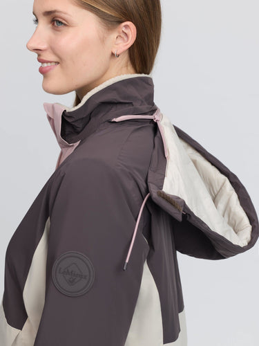 LeMieux Ladies Wild Rose Phoebe Half Zip Waterproof Anorak Wild Rose| Online For Equine
